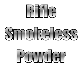 Rifle Smokeless Powder